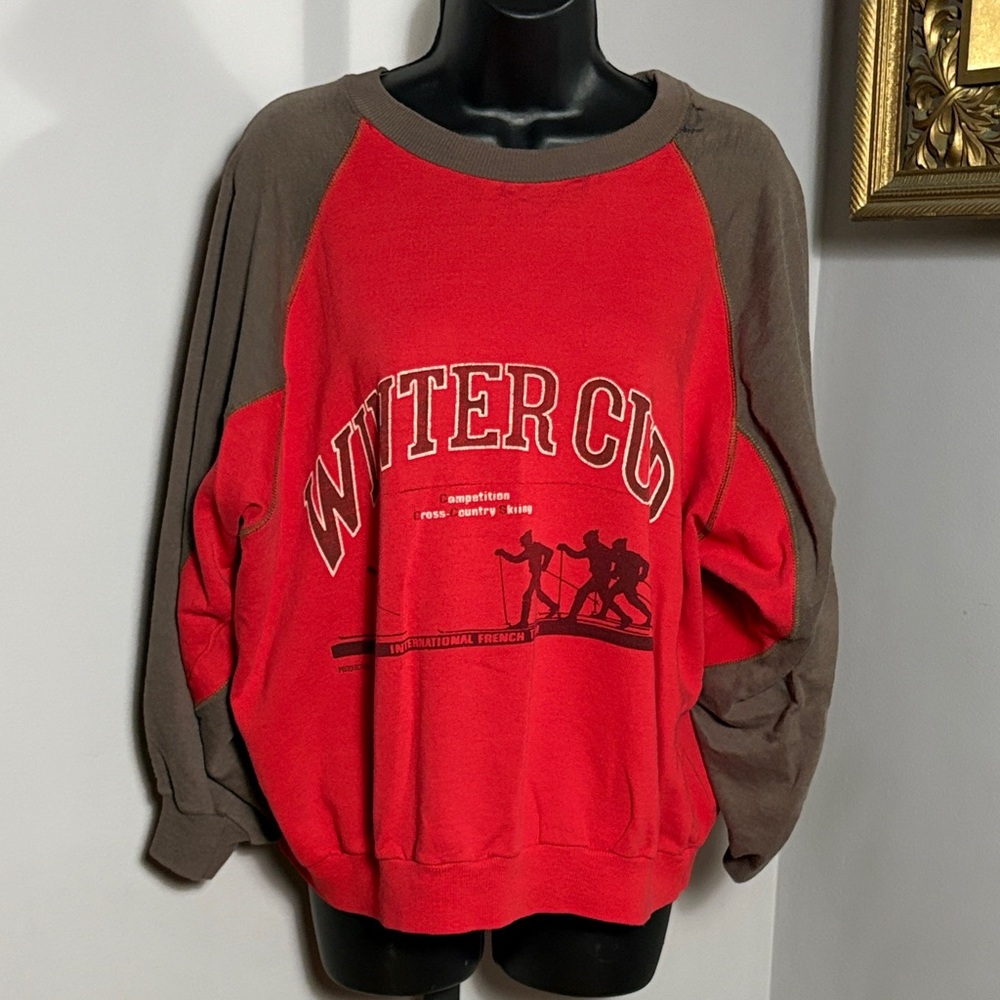 Marc Touboul VINTAGE Parafine France Crewneck Sweatshirt